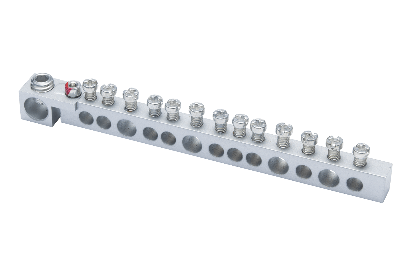 Example for a custom made aluminium connector rail