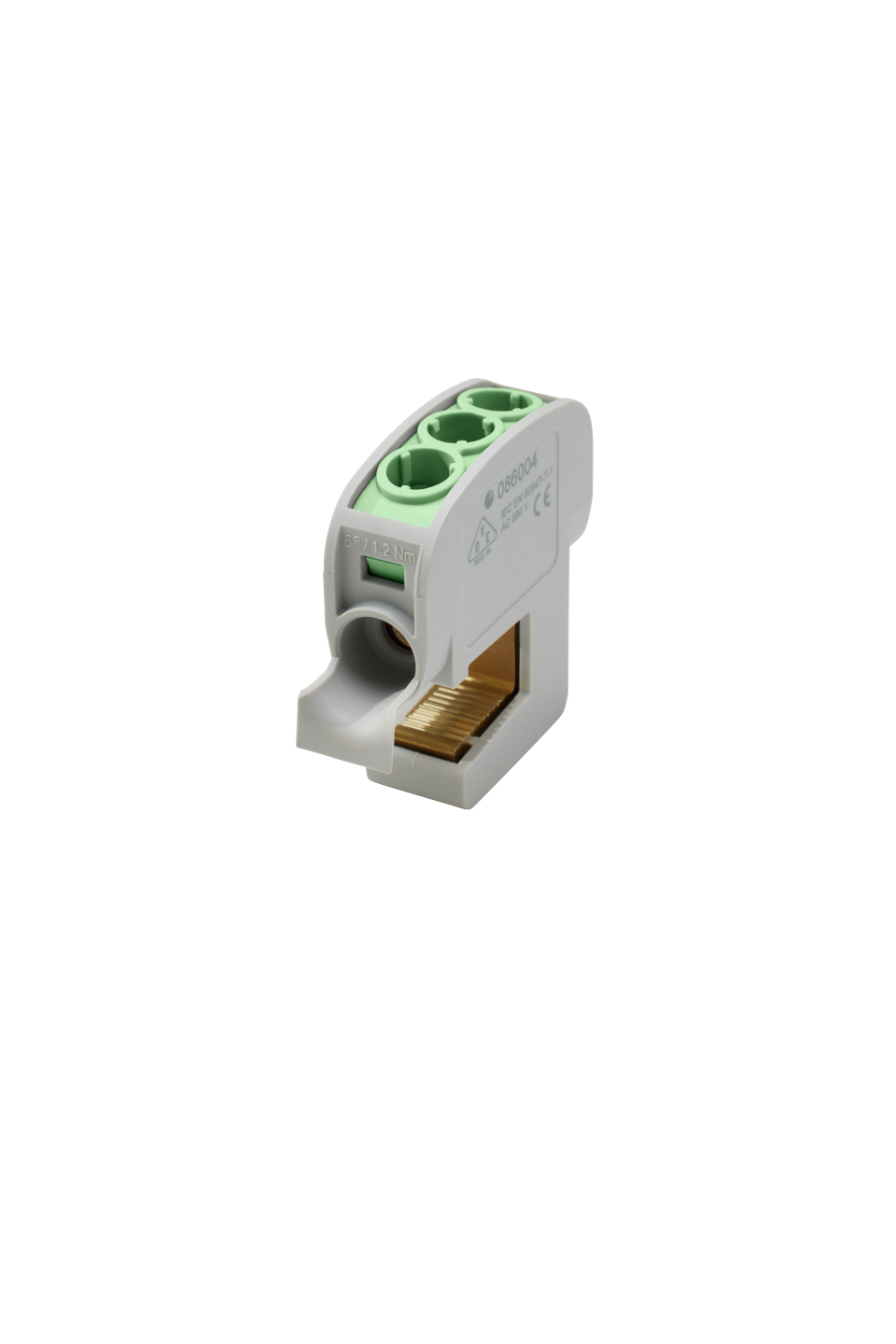 Conductor connection terminal SSAK 6 green