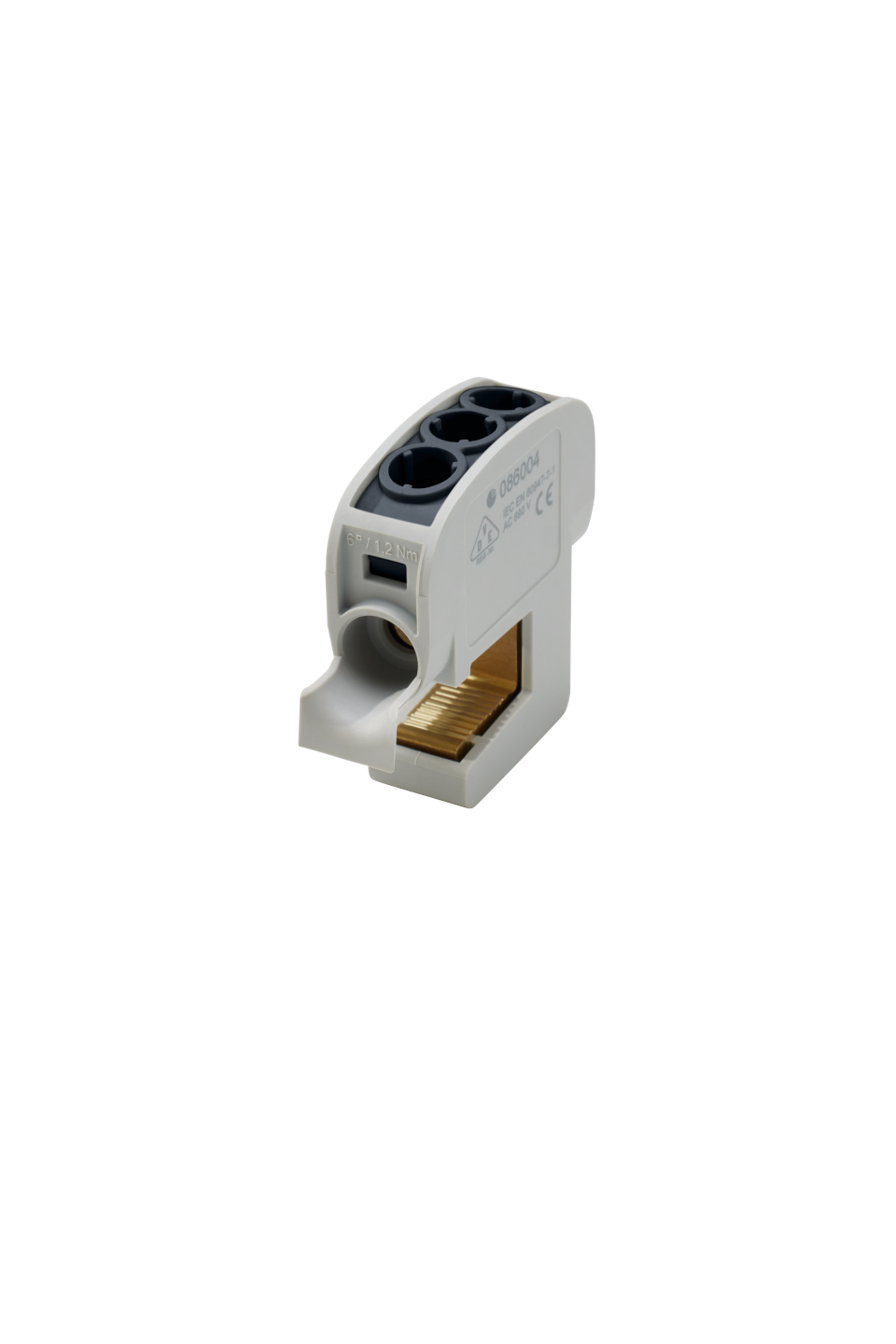 Conductor connection terminal SSAK 6 black